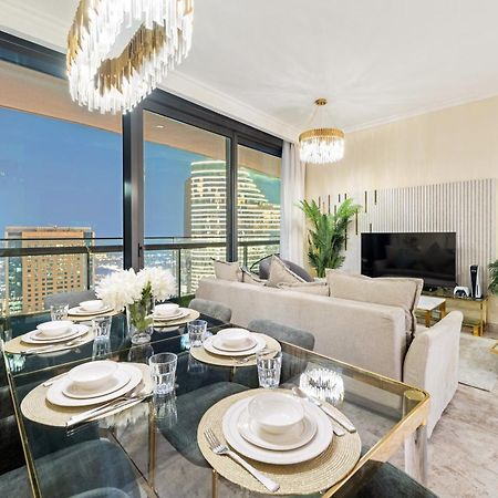 First Class 2Br With Full Dubai Skyline & Sea View Exterior foto