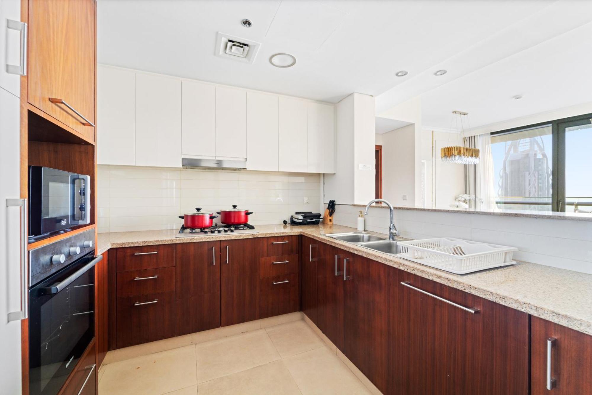 First Class 2Br With Full Dubai Skyline & Sea View Exterior foto