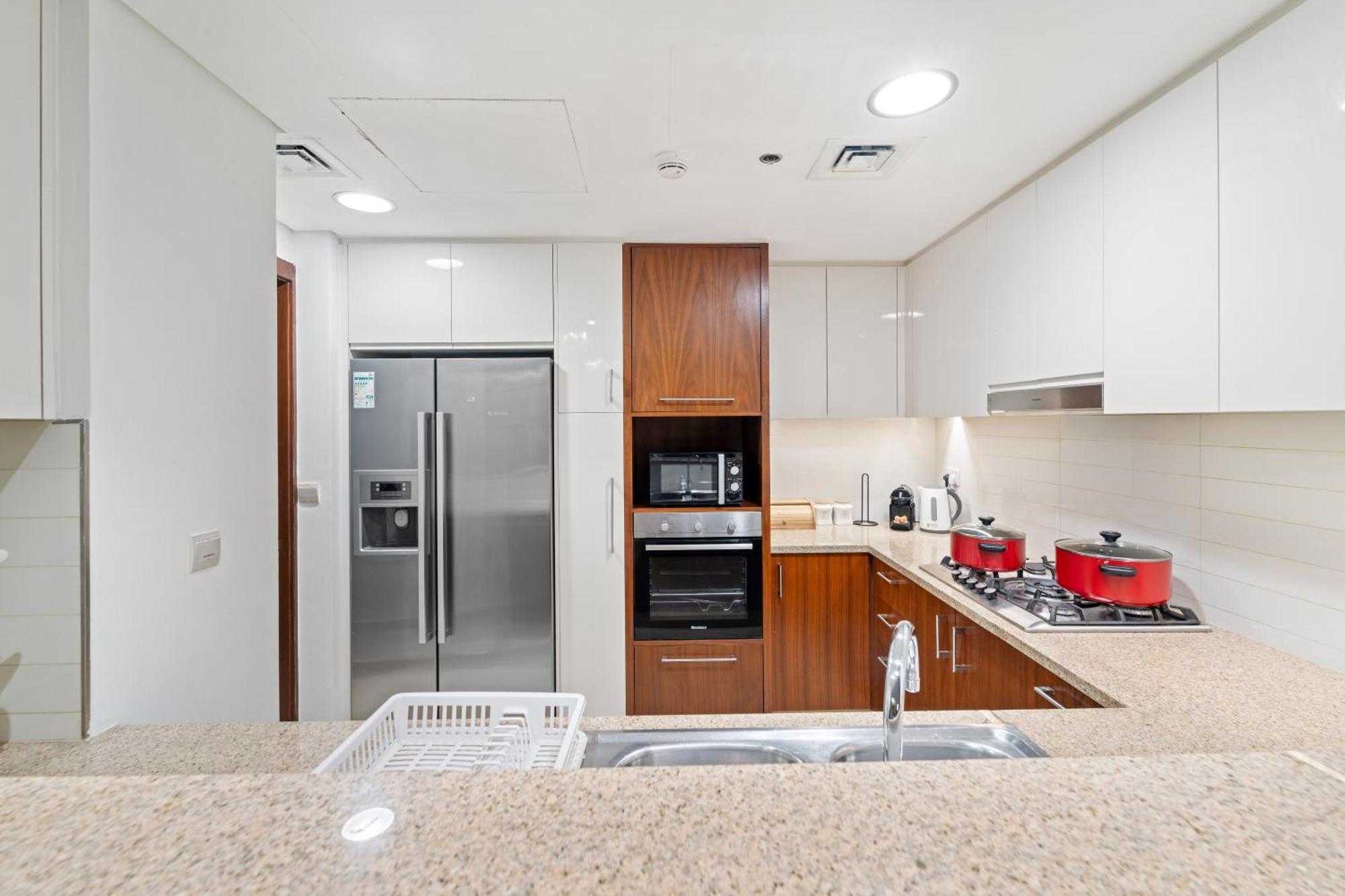 First Class 2Br With Full Dubai Skyline & Sea View Exterior foto