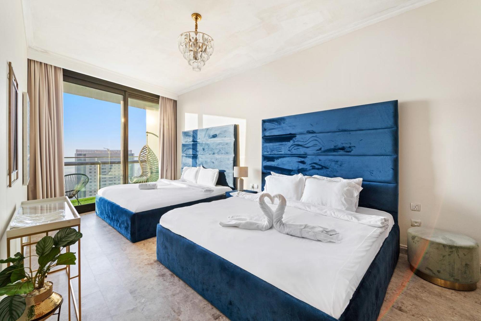 First Class 2Br With Full Dubai Skyline & Sea View Exterior foto